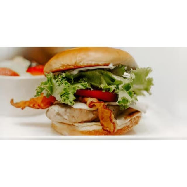 Bacon Avocado Chicken Sandwich.