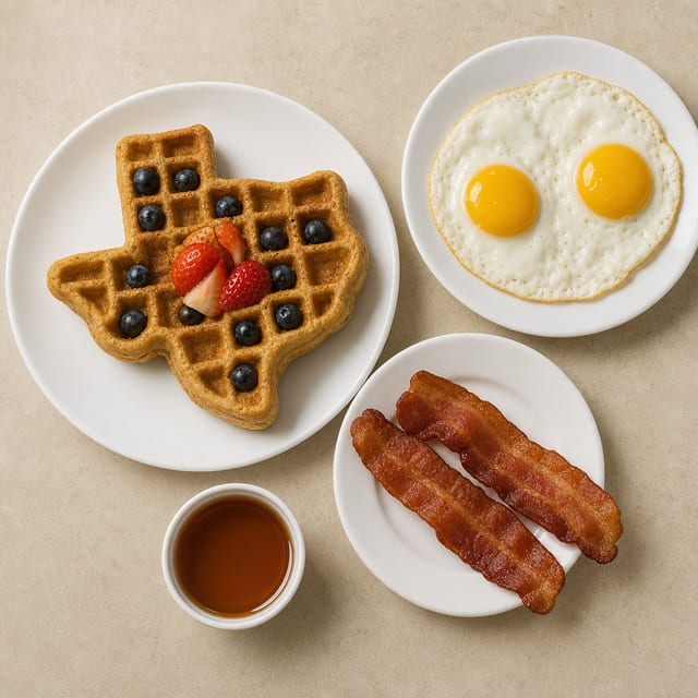 Texas Pride Waffle.