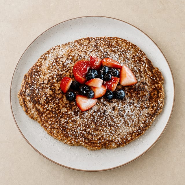 Oatmeal Pancake.