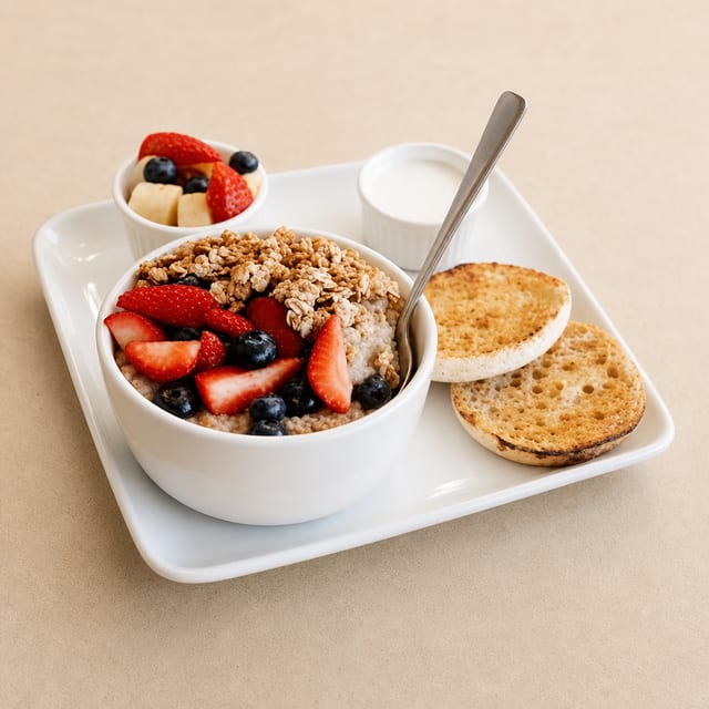Berry Steel-Cut Oatmeal.