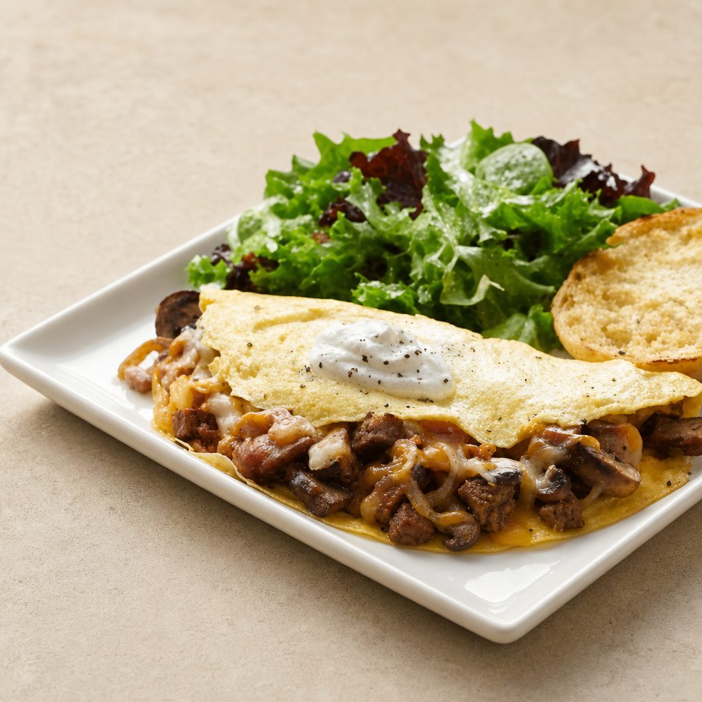 Egg-Ceptional Omelette.
