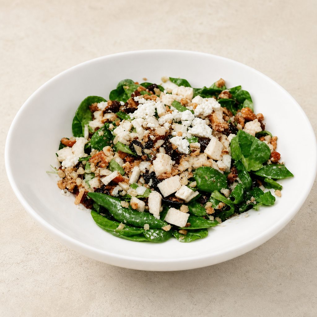 Chicken Spinach Salad.