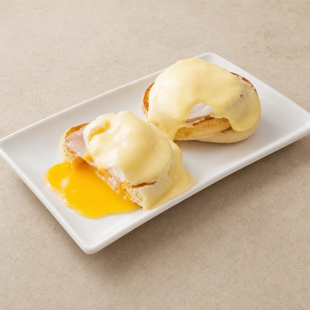 Classic Eggs Benedict.