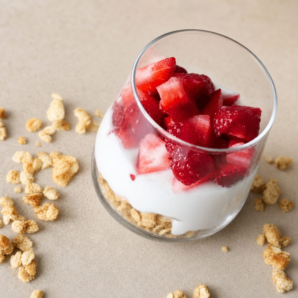 Fresh Fruit & Yogurt.