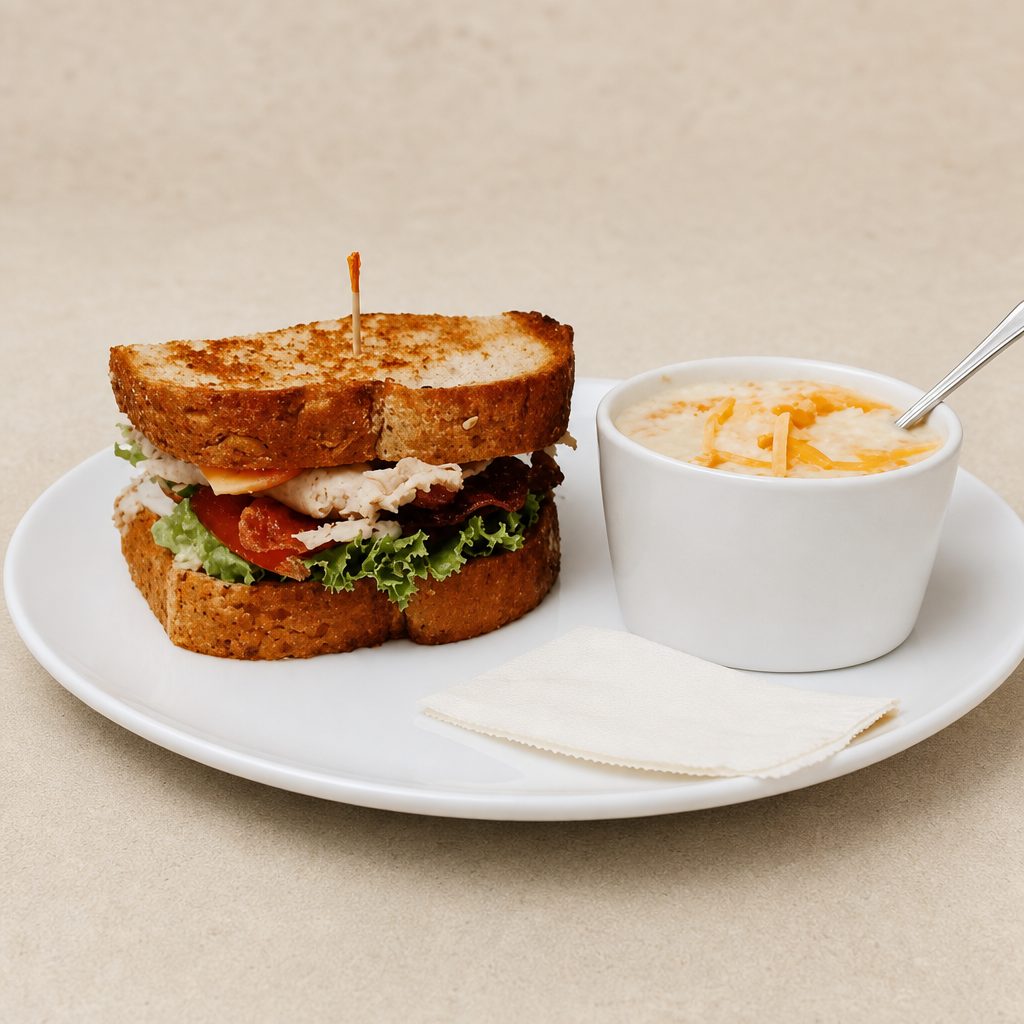 Classic Club Sandwich.