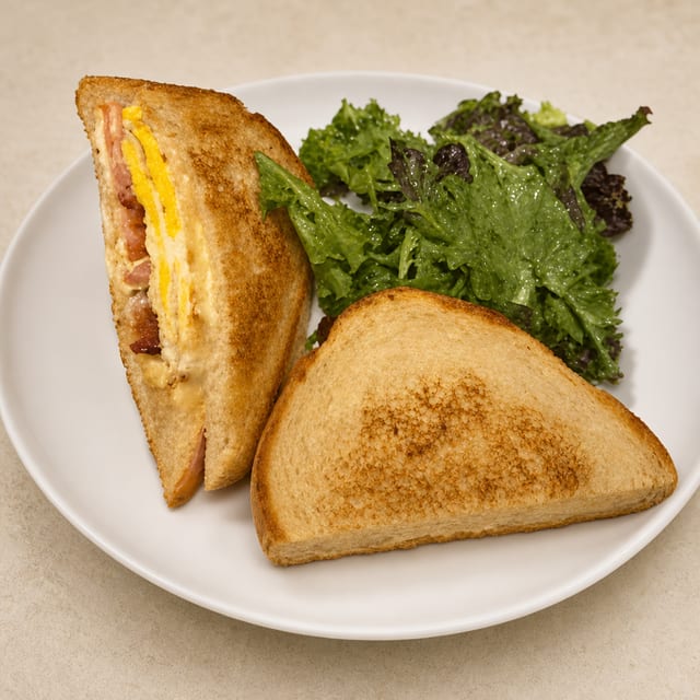 Red Raider's Deluxe Egg Sandwich.