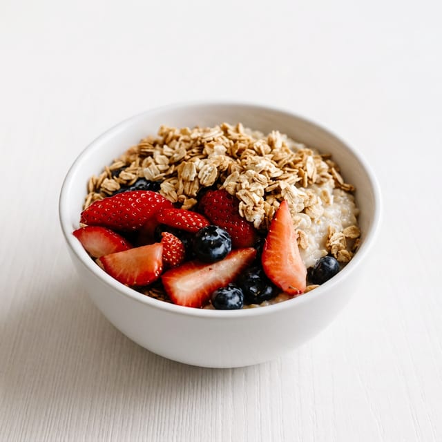 Berry Steel-Cut Oatmeal.