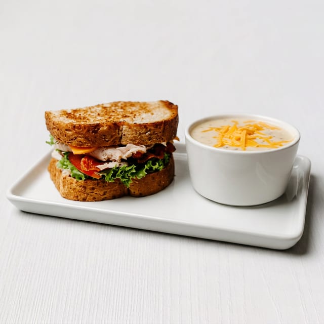 Classic Club Sandwich.