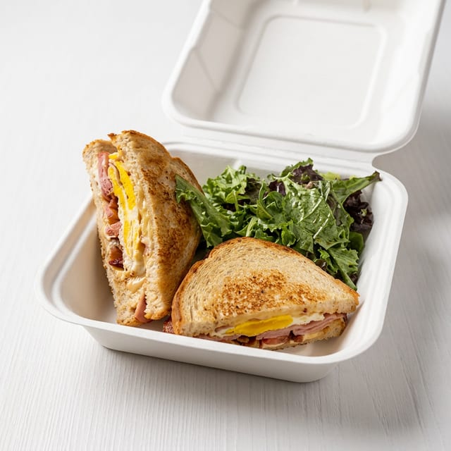 Red Raider's Deluxe Egg Sandwich.